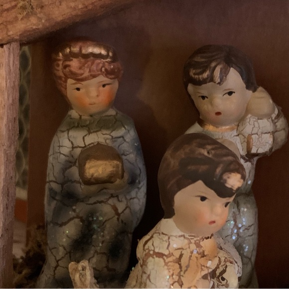 Vintage Small Nativity Scene / Nativity Set / Christmas Decoration / Vintage. - Picture 15 of 15